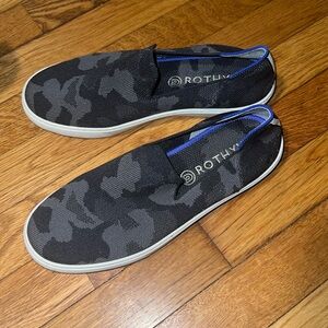 Rothy’s camo slip on sneakers